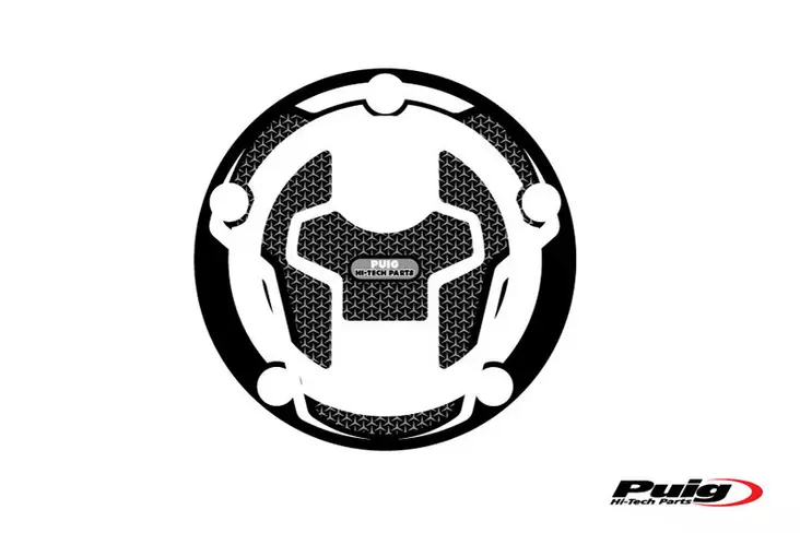 Puig Fuel Cap Cover Mod.Naked Suzuki C/Grey - Mallikohatiset tarrasarjat - D303252 - 1