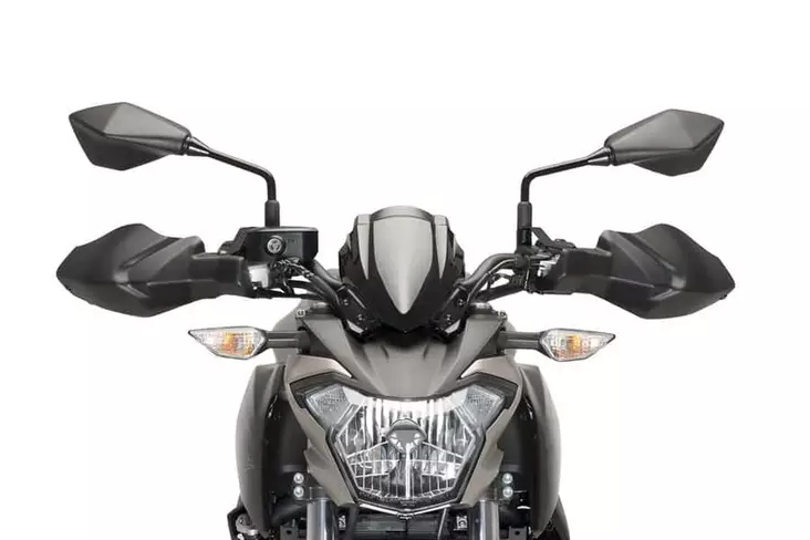 Puig Hand Guards Kawasaki Z650 17-18'/Z900 17-18' - Moottoripyörän käsisuojat - D302482 - 1