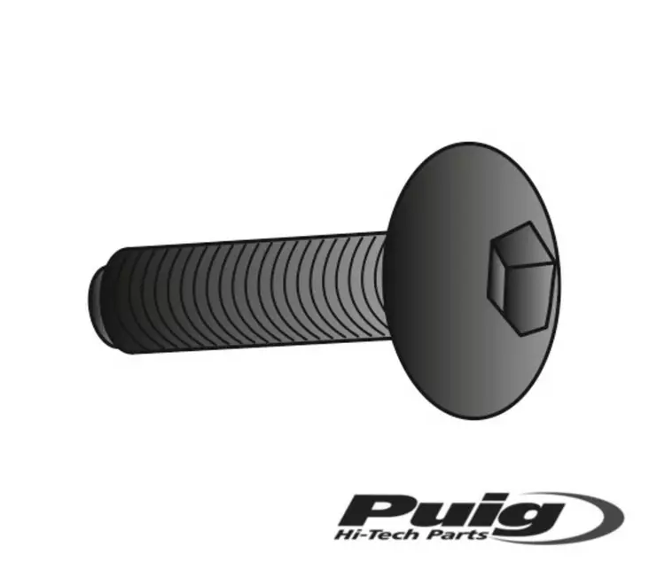 Puig Kit Screws Allen M5X15Mm C/Blue - Moottoripyörän kateruuvit ja ruuvisarjat - D296322 - 1