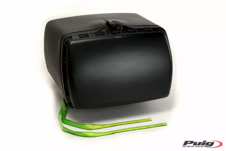 Puig Maxi Box With Lock And Attached With Straps C/Blac - Moottoripyörän kovat laukut - D337532 - 1