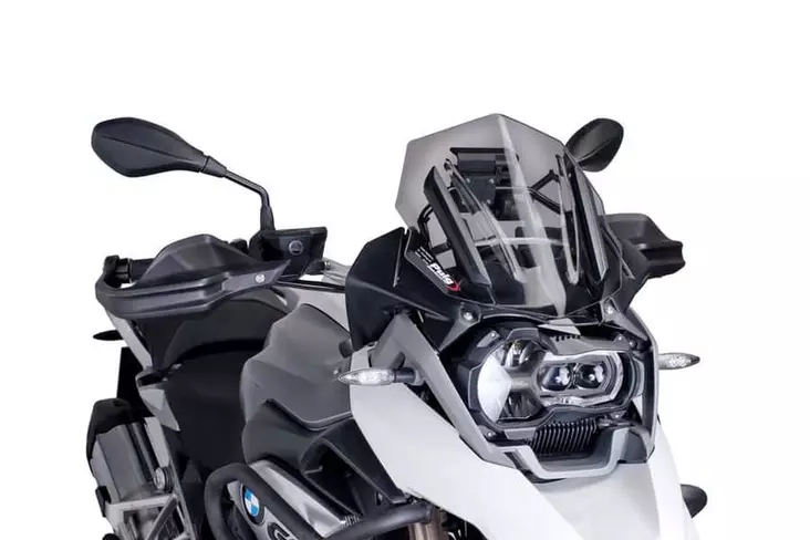 Puig Racing Screen Bmw R1200Gs 13-18' C/Dark Smoke - Moottoripyörän katteet ja tuulenohjaimet - D299772 - 1