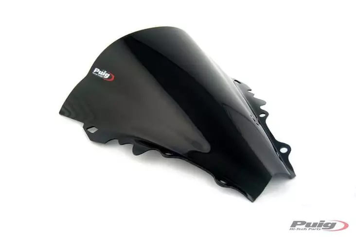 Puig Racing Screen Yamaha R6 06-07' C/Black - Moottoripyörän katteet ja tuulenohjaimet - D297662 - 1