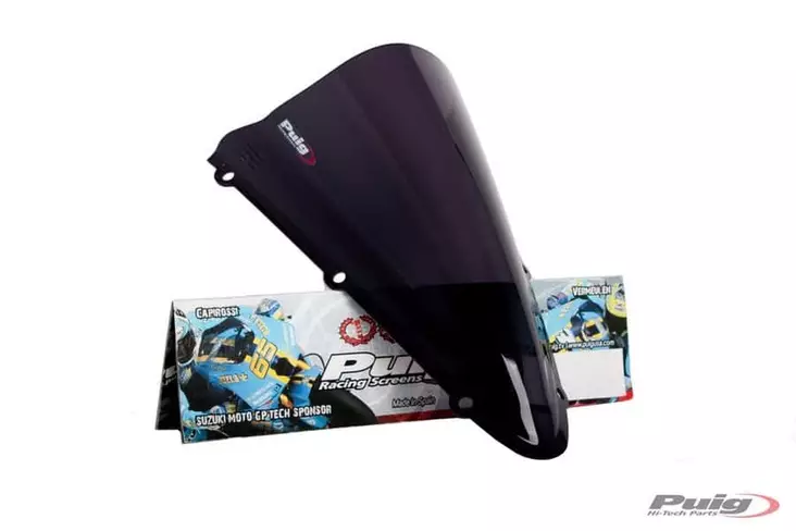 Puig Racing Screen Yamaha Yzf-R125 08'-18' C/Dark Smoke - Moottoripyörän katteet ja tuulenohjaimet - D74012 - 1