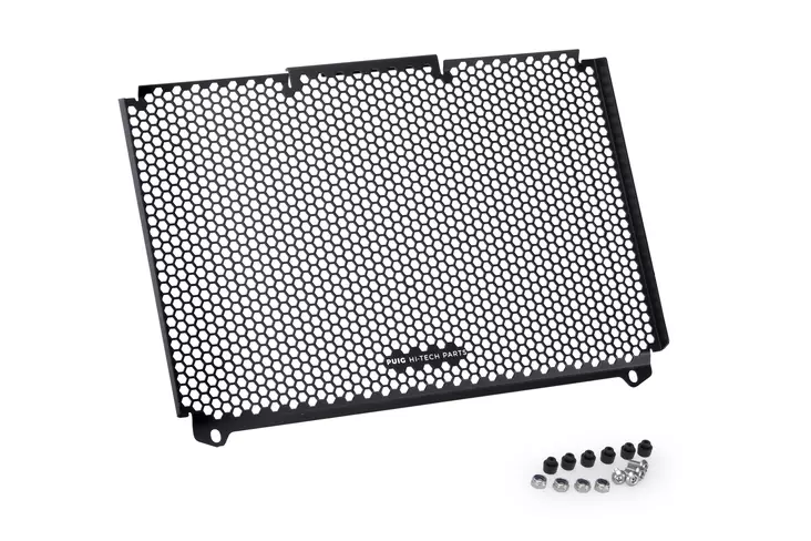 Puig Radiator Guards Honda Cb 1000 Hornet 25' C/Black - Moottoripyörän jäähdyttimen suojat - D530102 - 1