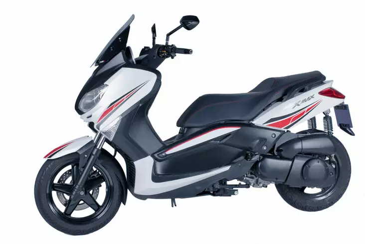 Puig Stickers Kit Xmax 125/250 10'-13' C/Black - Mallikohatiset tarrasarjat - D301462 - 1