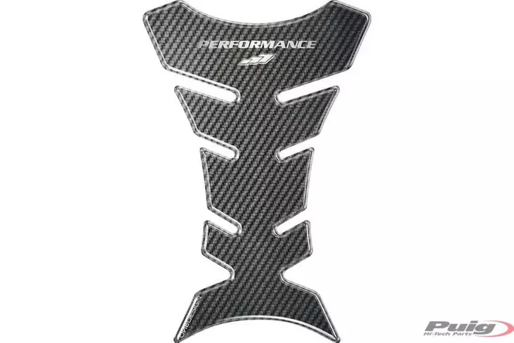 Puig Tank Pad Performance C/Carbon Look - Moottoripyörän tankinsuojat - D297622 - 1