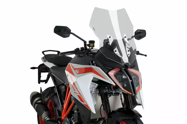 Puig Touring Screen Ktm 1290 Superduke Gt 19'- C/Clear - Moottoripyörän katteet ja tuulenohjaimet - D338042 - 1