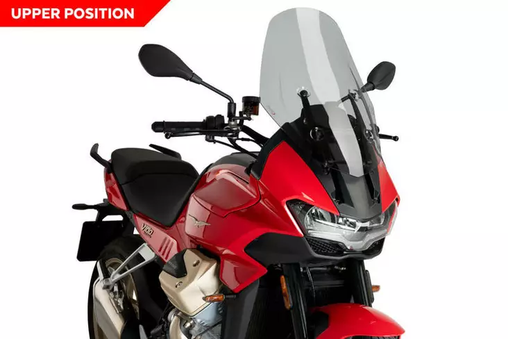 Puig Touring Screen Moto Guzzi V100 Mandello / S 23' - Moottoripyörän katteet ja tuulenohjaimet - D501802 - 1
