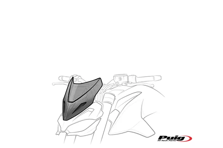 Puig Wind. New Generation Mv Agusta Brutale 1100Rr 20'- - Moottoripyörän katteet ja tuulenohjaimet - D442852 - 1