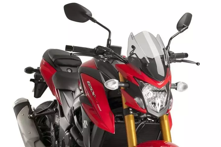 Puig Winds. N.G. Sport Suzuki Gsx-S750 17-21'' C/Smoke - Moottoripyörän katteet ja tuulenohjaimet - D302552 - 1