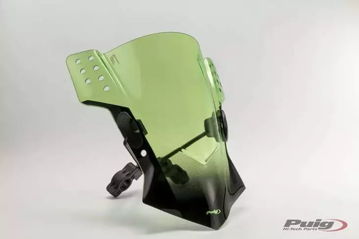 Puig Windshield Mod. Rafale Inazuma 250 13' C/Green - Moottoripyörän katteet ja tuulenohjaimet - D300072 - 1
