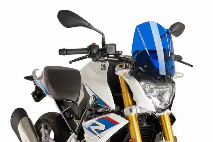 Puig Windshield New Generation Sport Bmw G310R 16'-23' - Moottoripyörän katteet ja tuulenohjaimet - D301842 - 1