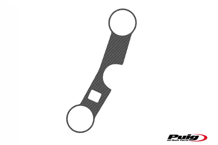 Puig Yoke Protector Carbon Look Suzuki Gsxr600 04'-05' - Moottoripyörän kaatumatapit - D297162 - 1