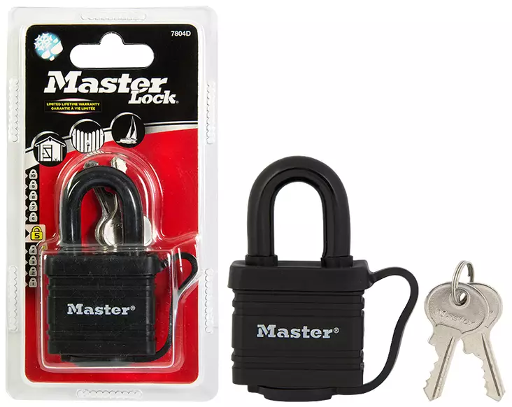 Riippulukko 40mm 29mm laminoitu - Levyjarrulukot ja riippulukot - LX6302 - 1