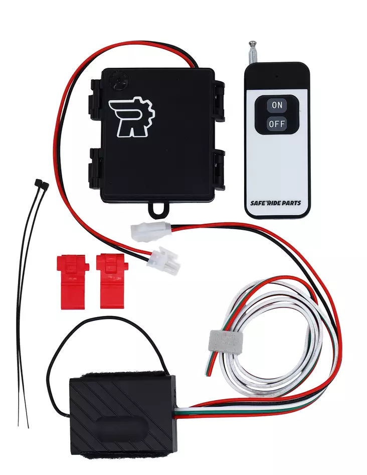 Safe Ride Parts, Kaukosammutin - Moottorikelkan tappokatkaisijat - D536742 - 1