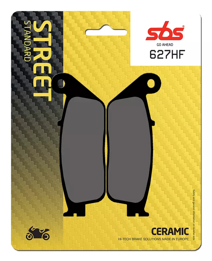Sbs Jarrupalat Ceramic - Moottoripyörän jarrupalat - D2632 - 1