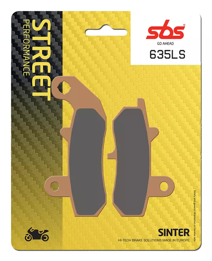 Sbs Jarrupalat Sintered Taakse - Moottoripyörän jarrupalat - D2652 - 1