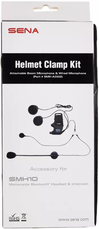 Sena Helmet Clamp Kit - Attachable Boom mic & Wired mic - Kypäräpuhelimet - D482492 - 1