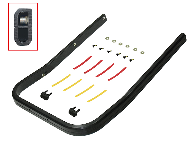 Sno-X Takapuskuri HD Ski-Doo REV Gen4 129" - Moottorikelkan takapuskurit - D288042 - 1