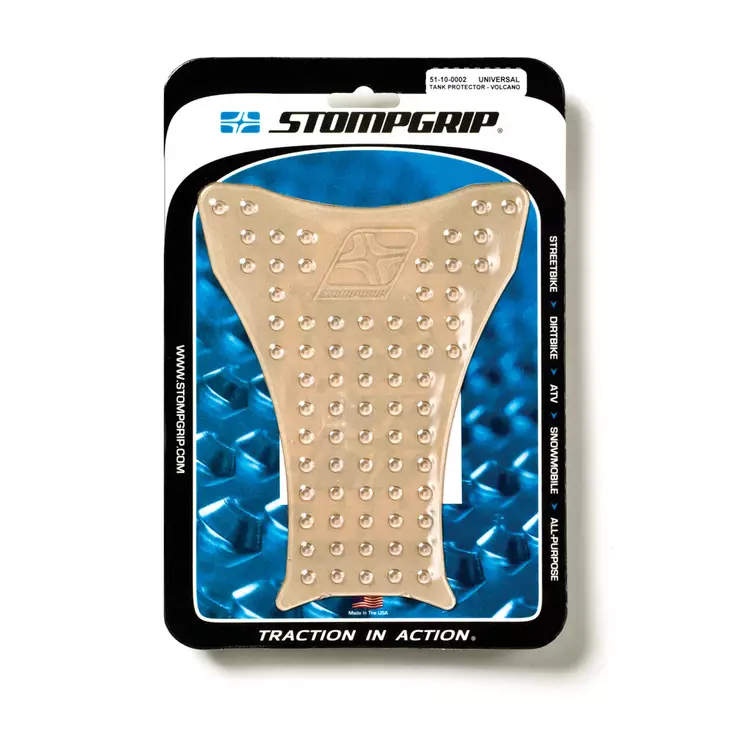 Stompgrip Tank Protector - Volcano : Clear - Moottoripyörän tankinsuojat - D277212 - 1