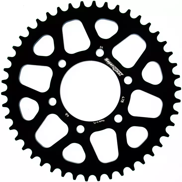 Supersprox Alu Takaratas KA Musta 46 - Moottoripyörän takarattaat - D210192 - 1