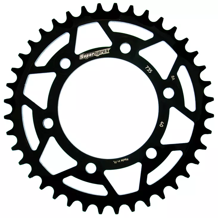 Supersprox Teräs takaratas 735,45 - Moottoripyörän takarattaat - D101082 - 1