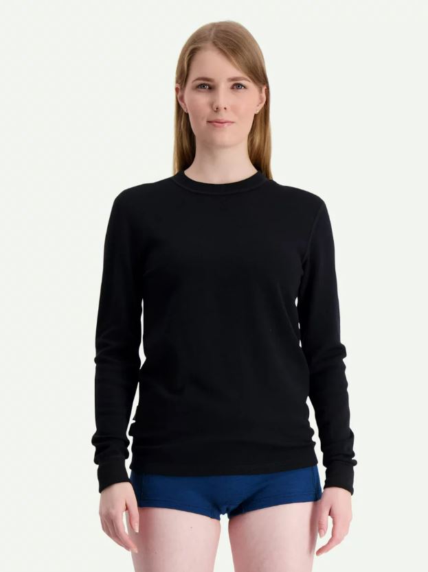 SVALA Paita Merino Extreme O-Neck musta L - Alusasut kelkkailuun - D247488 - 1