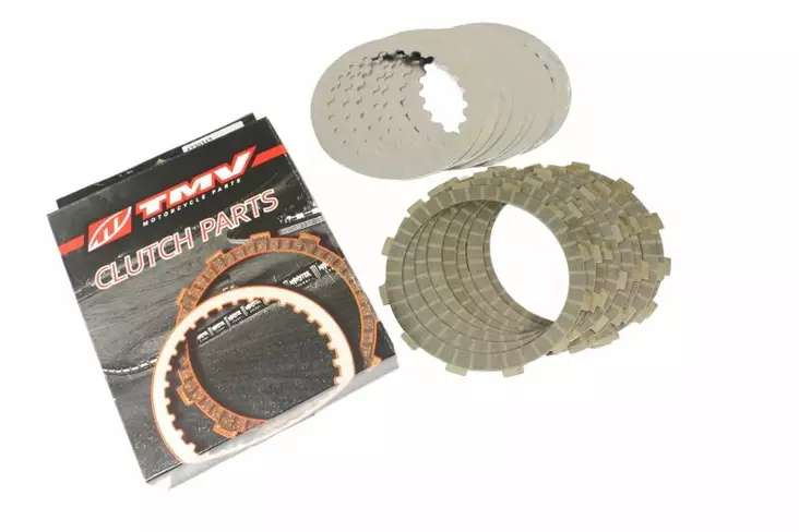 TMV Clutch Kit CR250 90-93,/CRF450 21-..(No springs incl). - Moottoripyörän kytkinosat - D449482 - 1