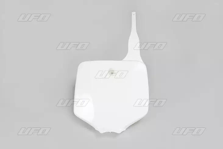 UFO Etunumerokilpi KX65 00-,RM65 03- Valkoinen 047 - Offroad numerokilvet - D219422 - 1