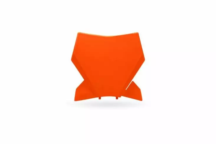 UFO Etunumerokilpi SX85 25-.. Oranssi 127 - Offroad numerokilvet - D530352 - 1