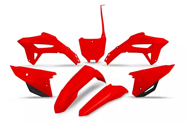 UFO Muovisarja 5-osainen original 999 CRF250R 22-24- ,CRF450R 21-24 - Offroad muovisarjat - D396402 - 1