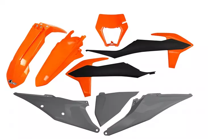 UFO Muovisarja 6-osainen original 2021 999X KTM EXC/EXC-F 125-500 20- - Offroad muovisarjat - D433882 - 1