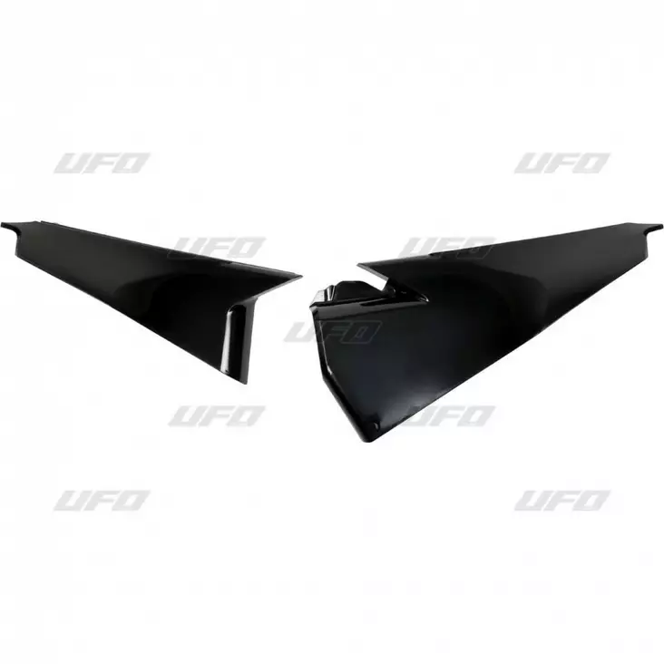 UFO Side panels upper part TC/FC 19-22 TE/FE 125-501 20- Black 001 - Offroad sivupaneelit - D349282 - 1