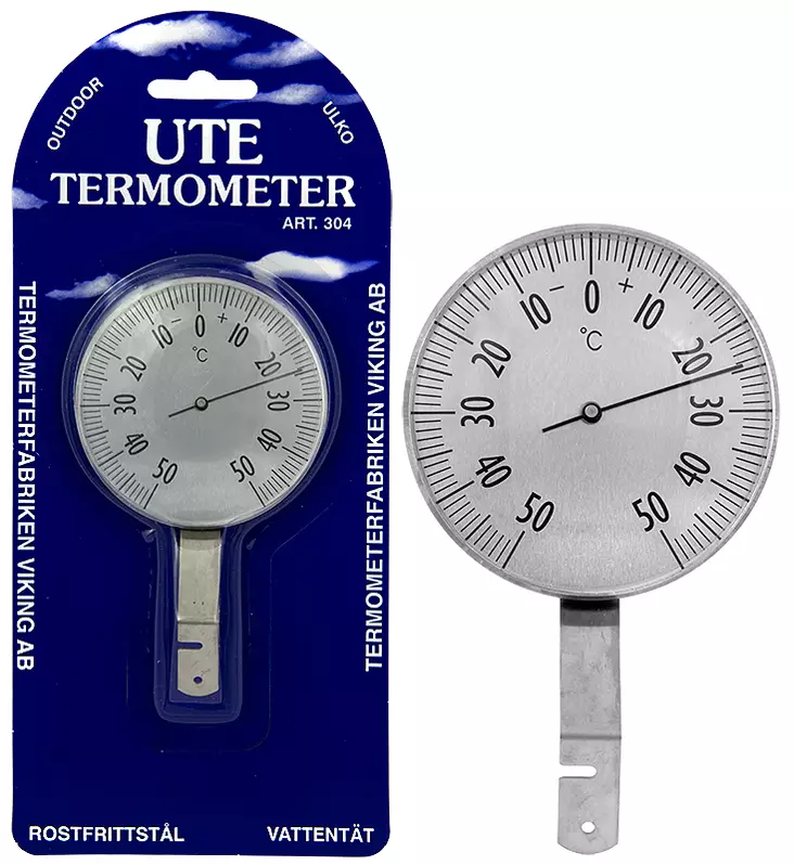 Ulkolämpömittari 75mm pyöreä - Lämpömittarit - LX5812 - 1