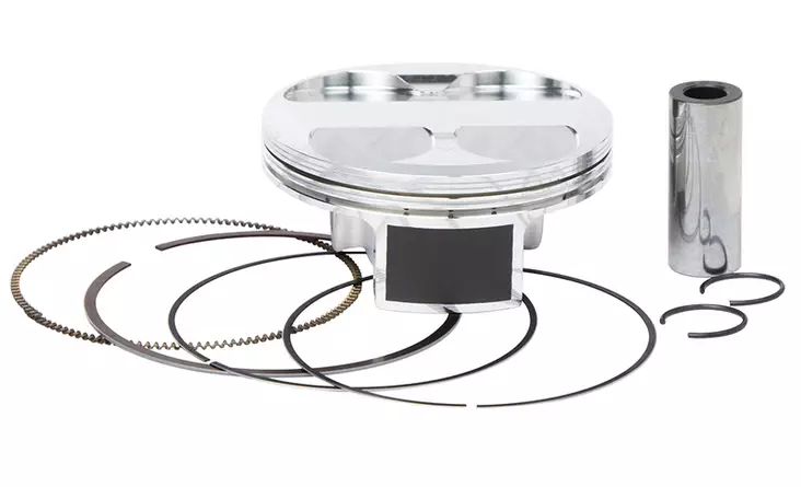 Vertex Piston kit KA KX250F Compr 13,5:1 2011-14 76,96mm - Moottoripyöräm männät ja mäntäsarjat - D477772 - 1