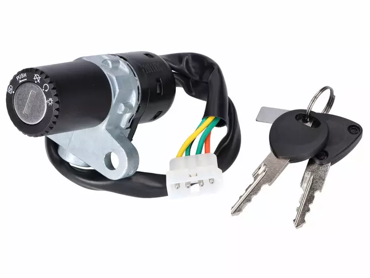 Virtalukko, Rieju MRT PowerUp 09-15 , 4-liit., (0/001.060.8000) - Mopon ja skootterin virtalukot - D280692 - 1