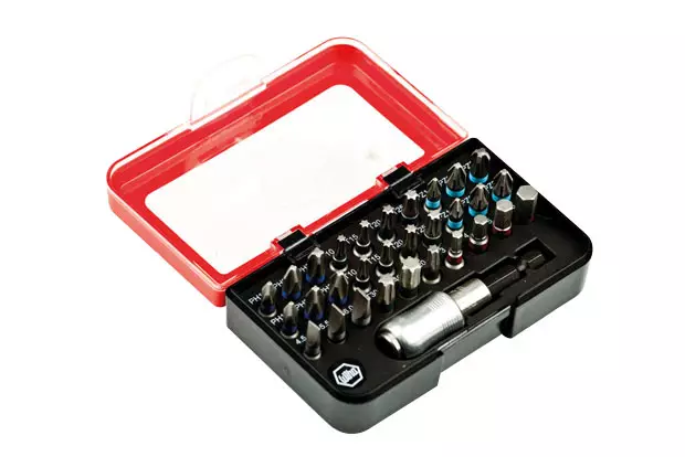 Wiha ruuvinvääntimen kärki set 1/4'' - Tarvikevaraosat - 99-432 - 1
