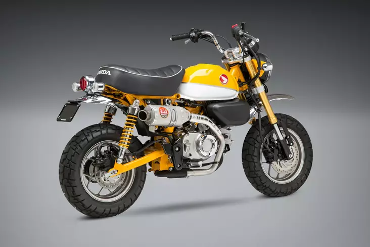Yoshimura Slip-On Honda Monkey 2019 Street Rs-3 So Ss-Ss-Ti Works Finish - Moottoripyörän äänenvaimentimet - D334152 - 1