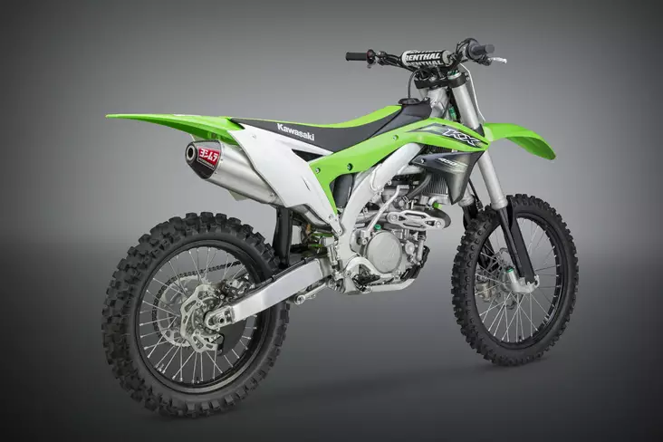 Yoshimura Slip-On Kawasaki Kx450F 2016-18 Signature Rs-4 So Ss-Al-Cf - Moottoripyörän äänenvaimentimet - D334432 - 1