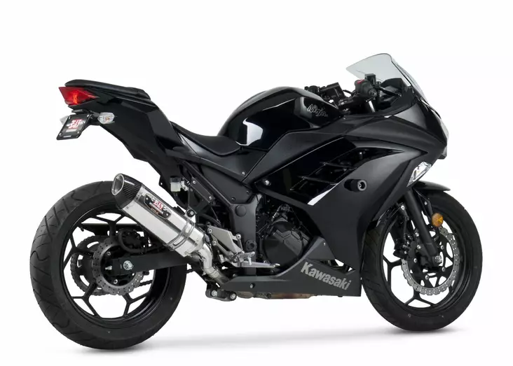 Yoshimura Slip-On Kawasaki Ninja 300 2013-17 Street R-77 So Ss-Ss-Cf - Moottoripyörän äänenvaimentimet - D334312 - 1
