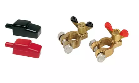 Akkukenkäpari + suojat - Veneen akkulaatikot ja kengät - D123743 - 1