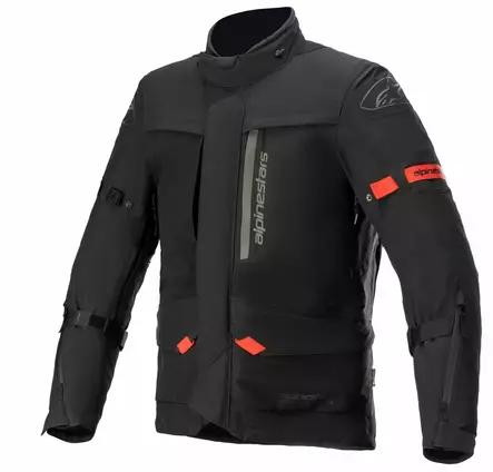 Alpinestars Tekstiilitakki Altamira Gore-Tex Musta/Punainen fluo - Moottoripyörä ajotakit - D397403 - 1