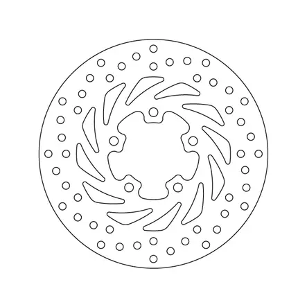 Brembo Serie Oro jarrulevy - Moottoripyörän jarrulevyt - D122843 - 1