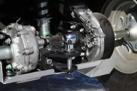 Bronco peräkoukun adapterisarja Honda TRX 420 TRX 500FE 2014- - Moottorikelkan nostimet / siirtolaitteet - D209683 - 1