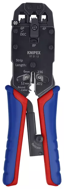 Puristuspihdit 200 mm rj 10/11/12/45 - Työkalut - LX7853 - 1