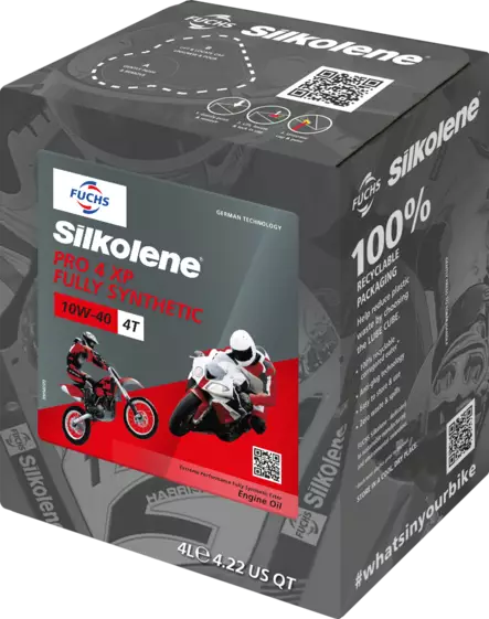 Silkolene Pro 4 10W-40 XP 4L CUBE (4) - Moottoriöljyt - D265693 - 1