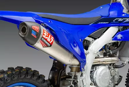 Yoshimura YZ450F 23 RS-12 Stainless Full Exhaust, FS SS/AL/CF - Moottoripyörän pakoputkistot - D474413 - 2