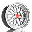 885 LeMans Silver alumiinivanne 8.5x17 - 17-tuumaiset alumiinivanteet - 499-54863 - 1