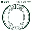 AIR Bromsbackar H 331 130x22mm parvis - Moottoripyörän jarrukengät - D280463 - 1
