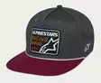 Alpinestars Lippis Intuitive Snapback Harmaa/Punainen One Size - Pipot - D538183 - 1